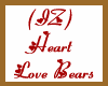 (IZ) Heart Love Bears