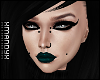 Smoked Allie Teal Lips