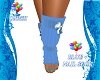 Blue + Nail Sock