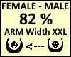 Arm Scaler XXL 82%