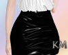 K- Skirt Latex black