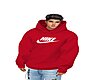 CM*Kim hoodies red