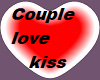 Couple love  kiss