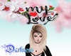 My Love Head Sign