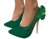 Galina Green Heels
