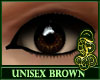 Unisex Eyes Brown