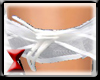 White ribbon Garter