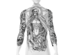 reaper chest tattoo