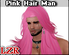 Pink Hair Man Funny