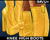 ! belle knee high boots