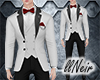 N | White R Tuxedo Suit