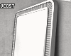 White Floor Mirror