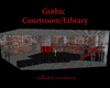 Gothic Courtroom~Library
