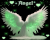 Green mint angel bg