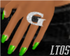 MidoriGreen Nails-Dainty