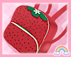 strawberry backpack✿