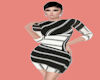 Elegance Striped Dress