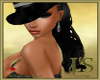 Makala Shiny Black Hat 