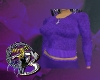 Curvy Purple SweatSuit