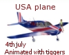 4th july USA-plane