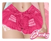 EMBX Denim Shorts Pink