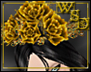 Empress Gold Flowers Hat