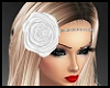 White Rose Headband