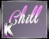 Pink Chill Wall Sign