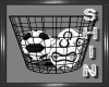 Basket of Soccer Balls