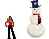 Christmas Cuddle Snowman