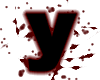 [t] Blood Letter "y"