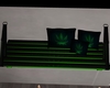 Weed Wall Bench