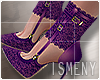 [Is] Be Mine Heels Purpl