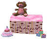 Pink Angel Toy Box