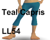 Teal Capris