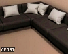 L Brown Couch