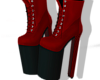 Quinn Red Boots