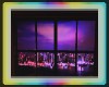 lit window