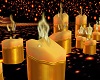 BC BEL CANDLES GOLD LIGH