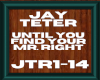 jay teter JTR1-14