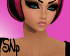 snp,JERI black pink hair