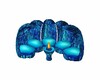 Blue Dragon Egg Couch