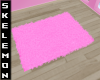 L* Furry Pink Rug