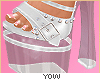 y. London White Heel