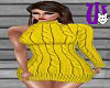 Sweater Dress RL yellow