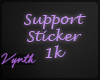 K- Kytten 1K Sticker