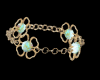 Gold Bracelet-Gems[L]