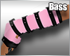 !B Pink Armwarmers