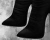 Y*Black Leather Boots