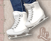 LC| Ice Skates White